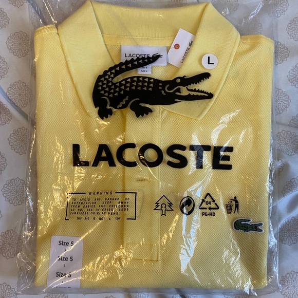 Lacoste Cotton Slim fit Polo shirt - Picture 5 of 5